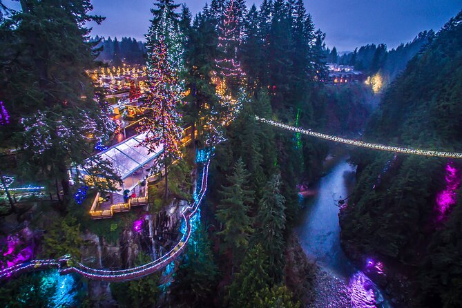 Vancouver City and Capilano Suspension Bridge Canyon Lights Tour - Directions