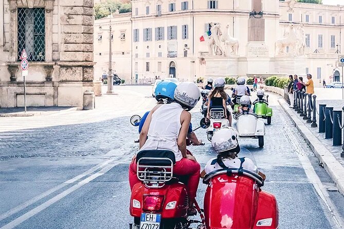 Vespa Sidecar Tour in Rome With Cappuccino - Booking Details