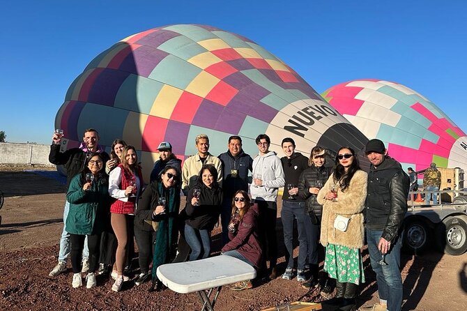 Balloon Flight in Teotihuacán Pick up CDMX Breakfast in Cave. - Common questions