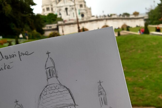 Drawing Workshop / Creative Notebook During an Unusual Walk in Montmartre - Reviews and Feedback