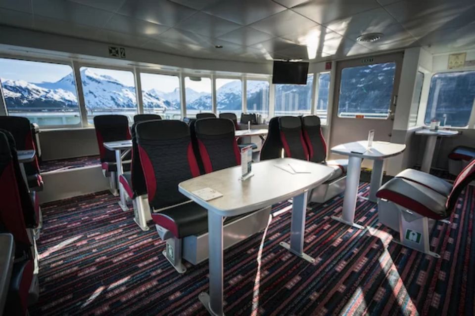 From Whittier/Anchorage: Prince William Sound Glacier Cruise - Meal Options