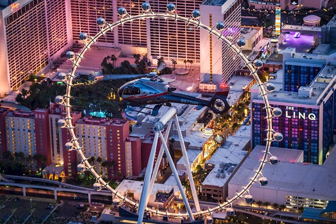 Las Vegas Strip Helicopter Night Flight With Optional Transport - Inclusions and Experience Highlights