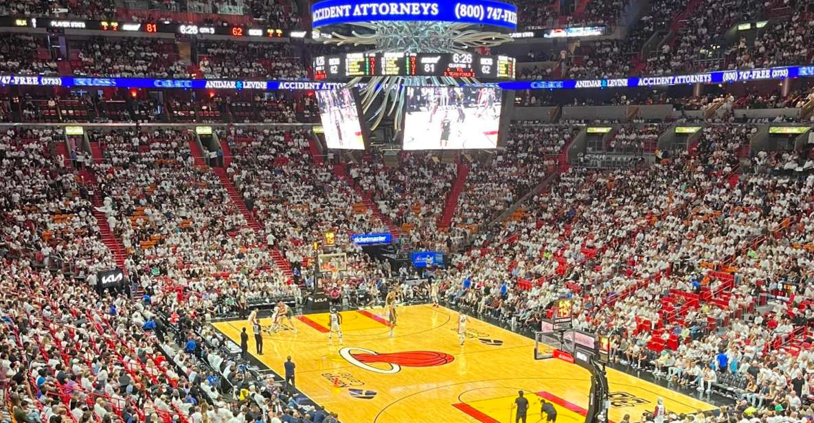 Miami: Miami Heat Basketball Game Ticket at Kaseya Center - Directions