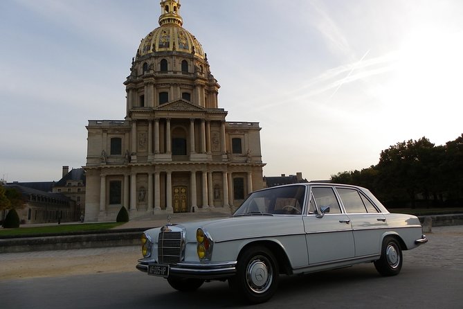 Private Paris Guided Tour by Classic 1970 Mercedes S Class - Final Words