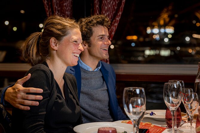 Seine River Dinner Cruise Maxims De Paris With Champagne and Live Music - Live Music Performance