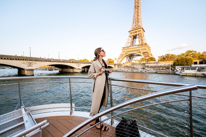 Seine River Guided Cruise Champagne Option by Vedettes De Paris - Paris Landmarks
