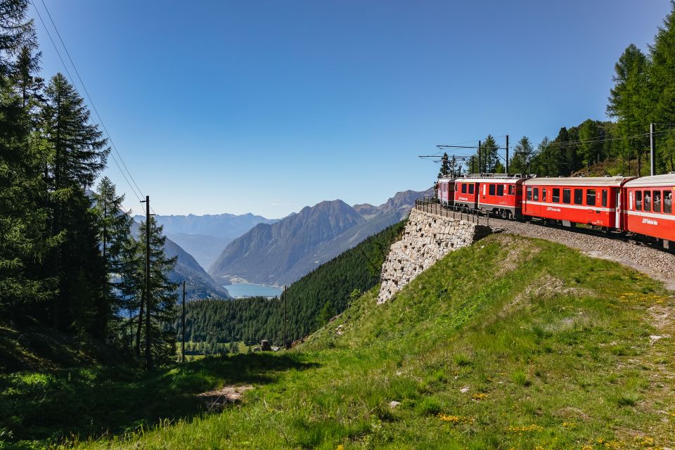 Tirano to St. Moritz: Bernina Red Train Return Day-Ticket - Directions