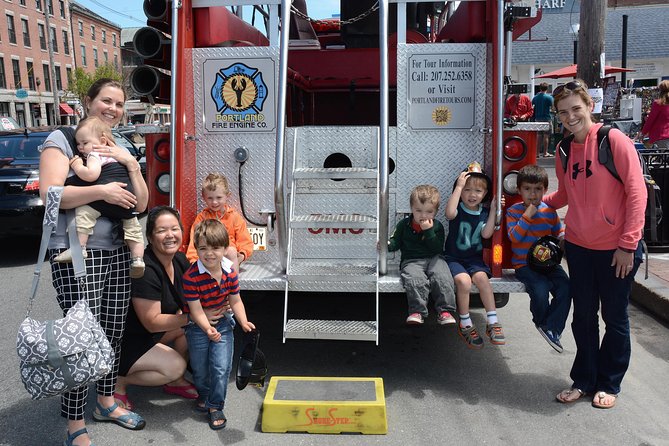 Vintage Fire Truck Sightseeing Tour of Portland Maine - Common questions