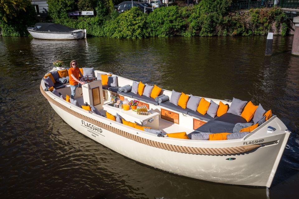 Amsterdam: Private Prosecco Canal Cruise Tour - Highlights and Monuments