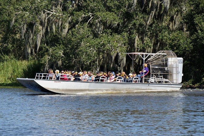 Large Airboat Ride With Transportation From New Orleans - Tour Details