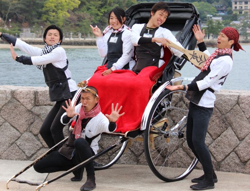 Miyajima: Private Rickshaw Tour to Itsukushima Shrine - Directional Information