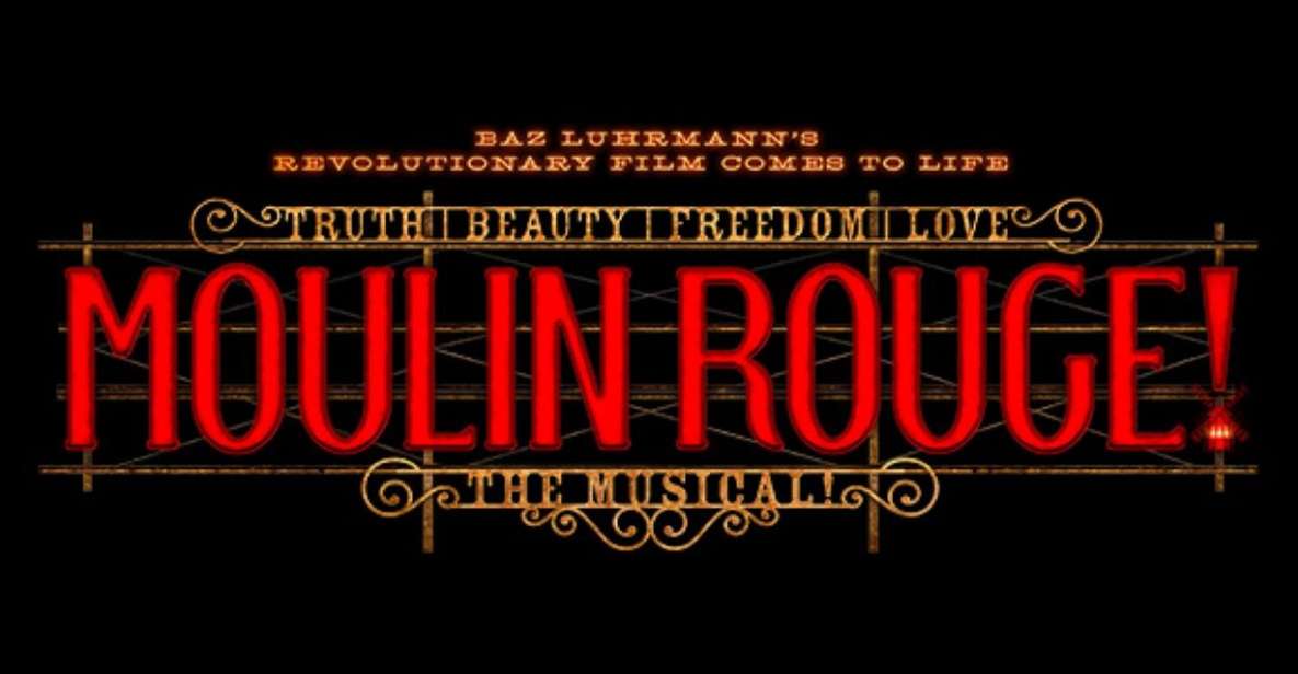 NYC: Moulin Rouge! The Musical Broadway Tickets - Common questions