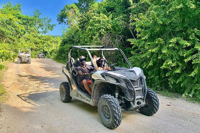 Playa Del Carmen Buggy Tour With Cenote Swim and Mayan Village Visit - Common questions