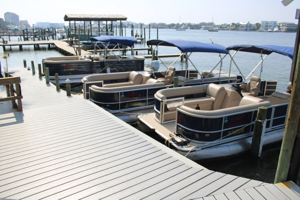 Destin: 4-Hour Self-Driving Pontoon Rental - Activity Details