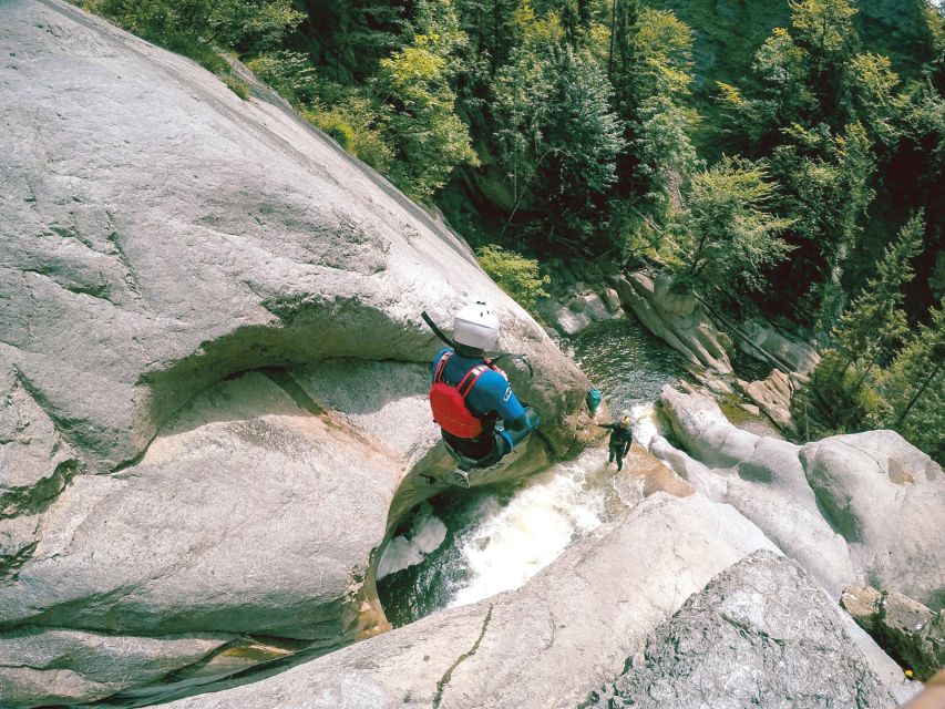 From Interlaken: Canyoning Chli Schliere - Picnic and Return Transfer Details