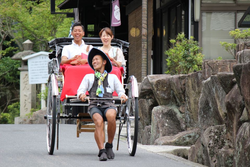 Miyajima: Private Rickshaw Tour to Itsukushima Shrine - Common questions