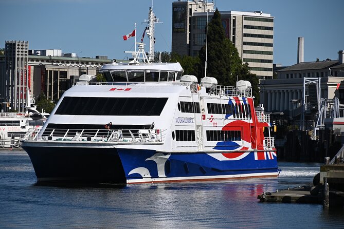 Victoria to Seattle High-Speed Passenger Ferry: ONE-WAY - Passport and Border Crossing Requirements