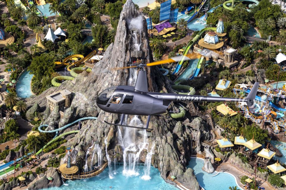 Orlando: Narrated Helicopter Flight Over Theme Parks - Important Information for Participants