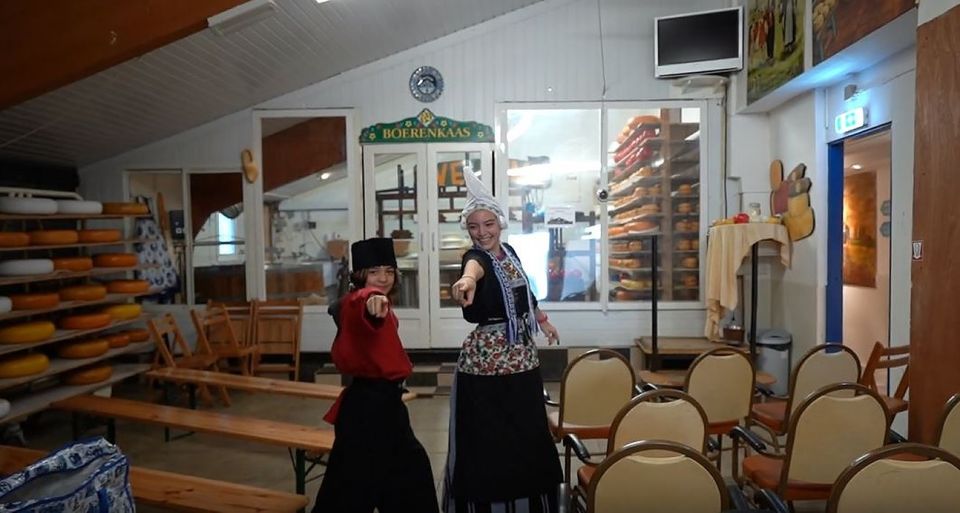 Picture in Volendam Costume With Cheese and Clog Tour - Final Words