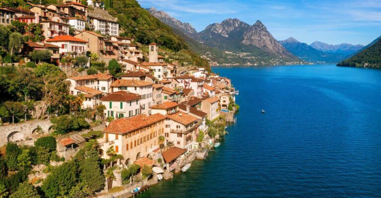 Basel: Scenic Train to Lugano’s Old Town & Lake Cruise