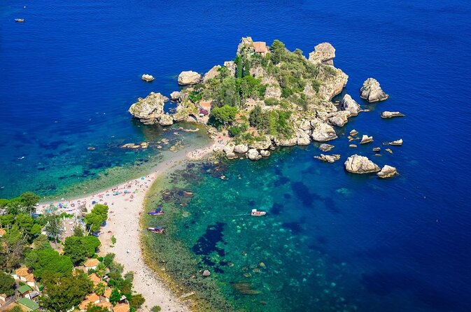 Boat Tour From Giardini Naxos to Taormina Including Isola Bella and the Blue Grotto - Key Points