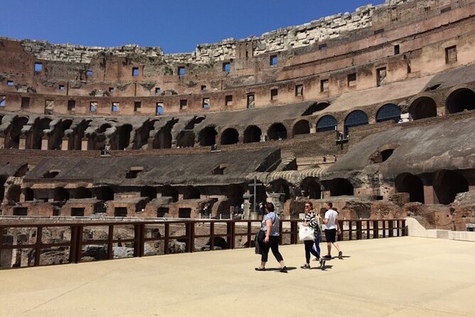 Colosseum Arena Floor & Ancient Rome Semi Private Max 6 People - Key Points