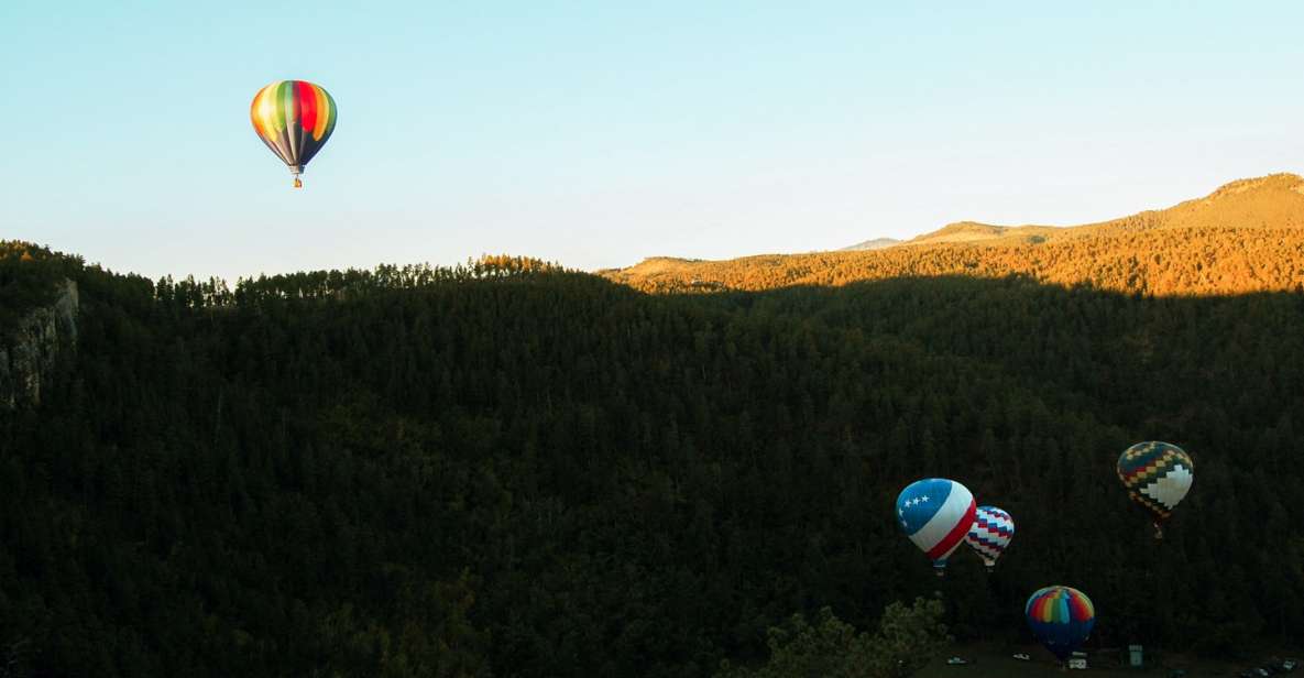 Custer: Black Hills Hot Air Balloon Flight at Sunrise - Key Points