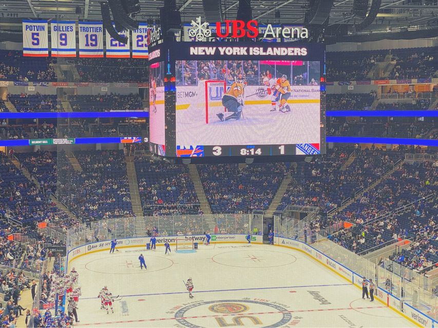 Elmont: New York Islanders UBS Arena Ice Hockey Game Ticket - Key Points