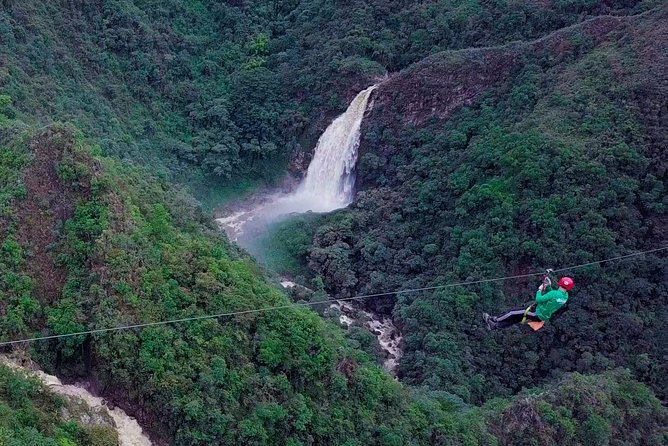 Epic Zipline and Giant Waterfall Private Tour From Medellin - Key Points
