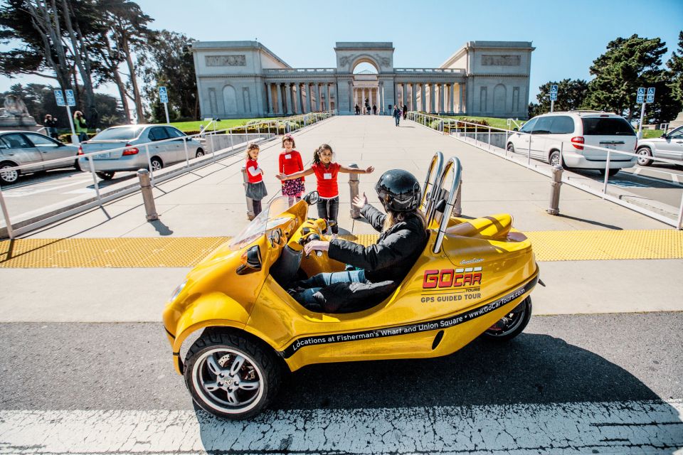 GoCar 3-Hour Tour of San Francisco's Parks and Beaches - Key Points