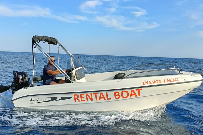 Half-Day Boat Rental With Skipper Option in Milos - Key Points