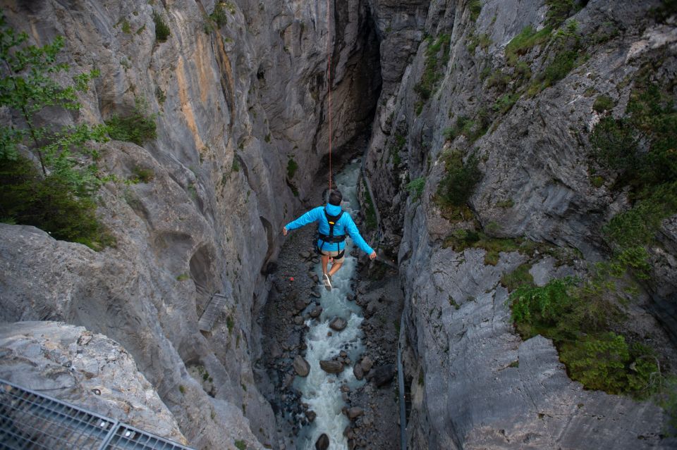 Interlaken: Canyon Swing in Grindelwald - Key Points