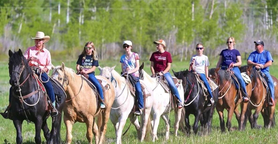 Jackson Hole: Bryan's Flat Guided Scenic Horseback Ride - Key Points