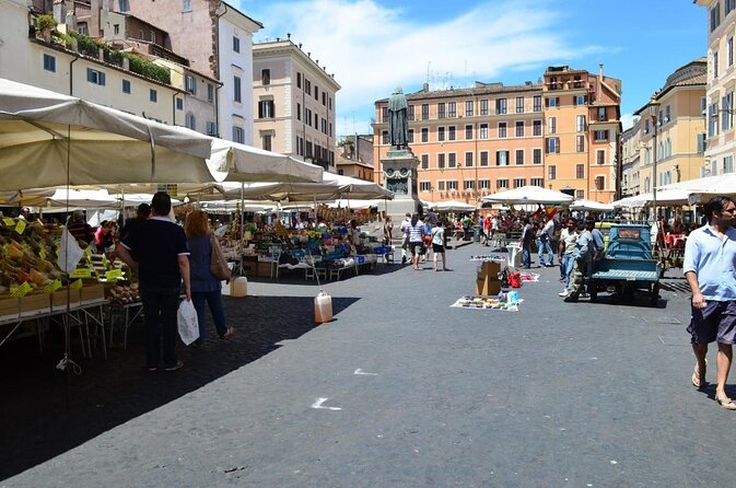 Jewish Ghetto and Campo Dè Fiori By Night Food, Wine and Sightseeing Tour - Key Points