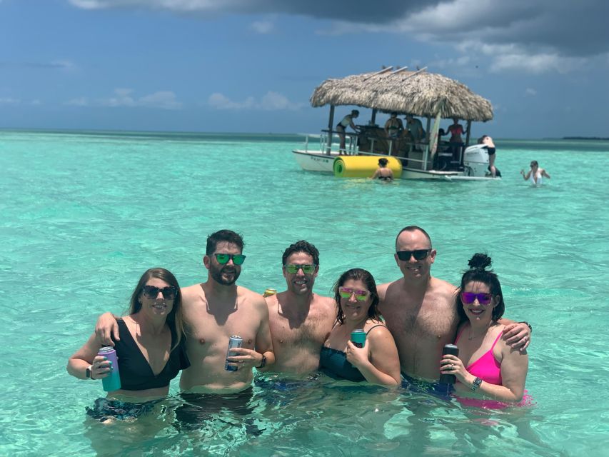 Key West: 4-Hour Private Sandbar Cruise on a Tiki Bar Boat - Key Points