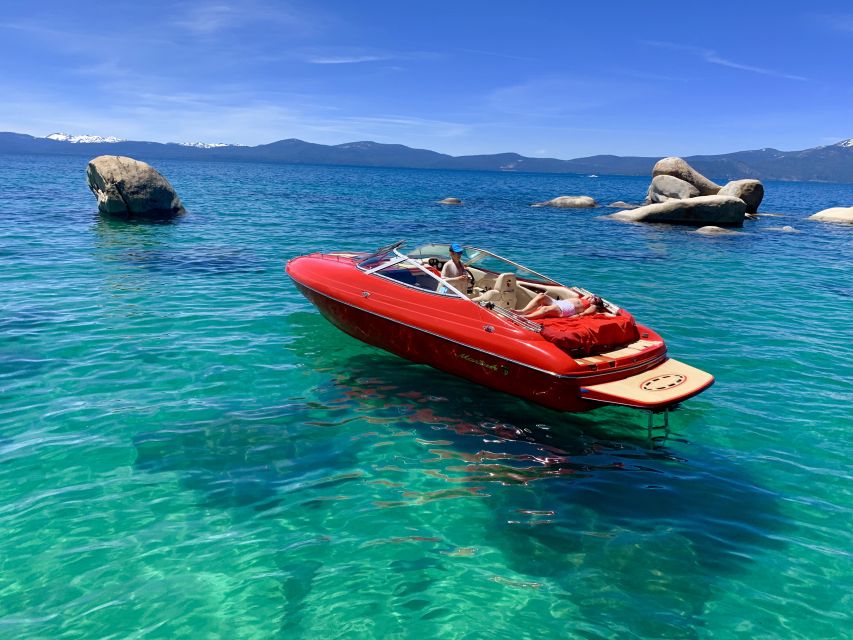 Lake Tahoe: Private Power Boat Charter 4 Hour Tour - Key Points