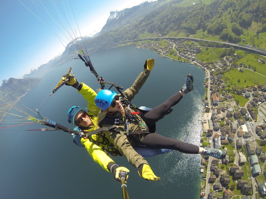 Lucerne: Tandem-Paragliding Flight - Booking Details