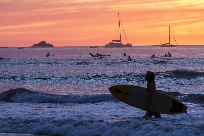 Marlin Del Rey Catamaran Snorkel Sunset Cruise From Tamarindo or Playas Del Coco - Key Points