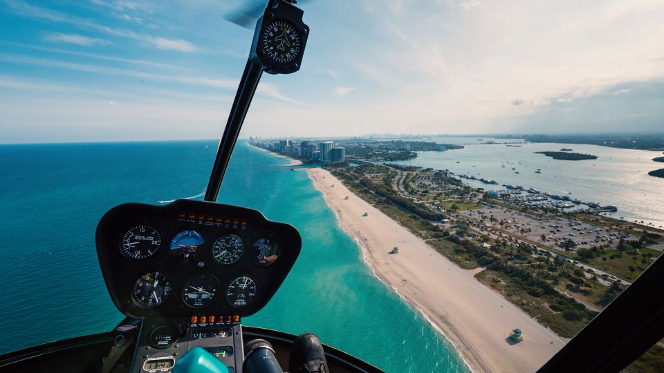 Miami: Luxury Private Helicopter Tour With Champagne - Key Points