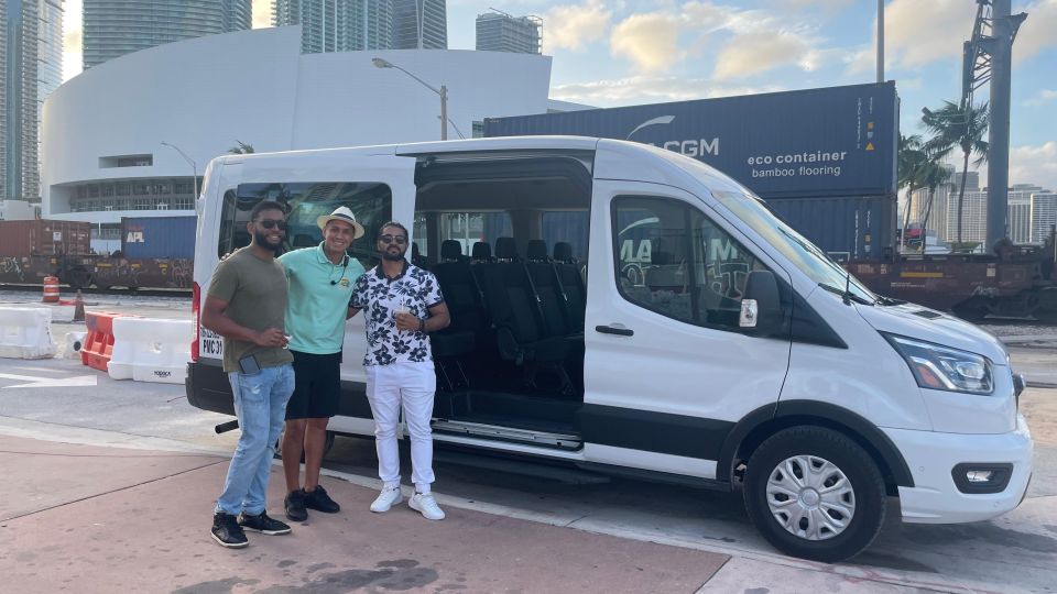 Miami Private City Tour in Brand New Passenger Van - Key Points