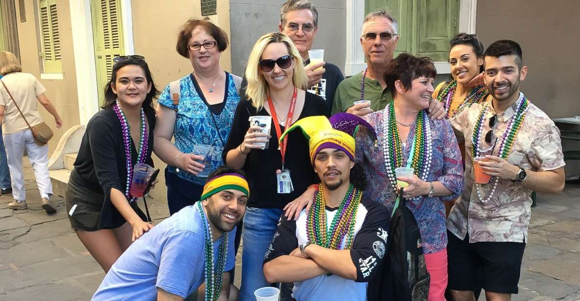New Orleans: Drunk History Walking Tour - Key Points