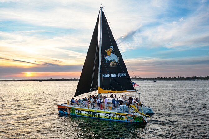 Panama City Beach Sunset Catamaran Sail on The Privateer - Key Points