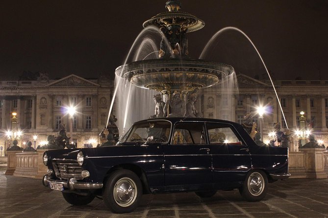 Paris Private Tour in a Classic French Peugeot 404 - Key Points