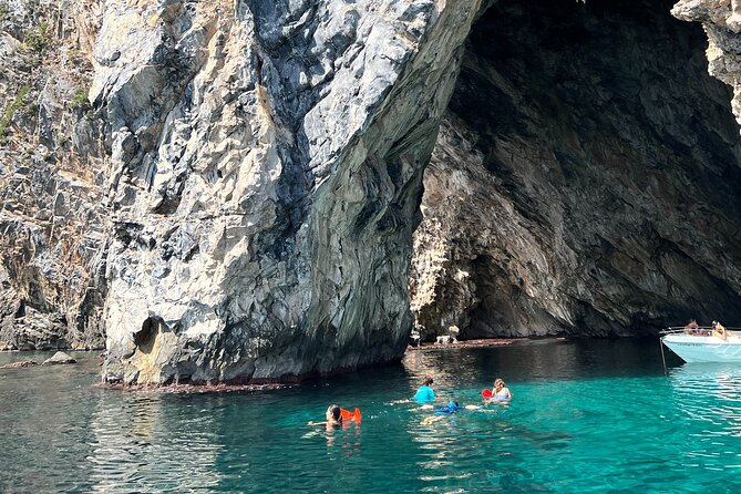 Pelion Boat Trip to "Poseidons Caves" - Tour Highlights
