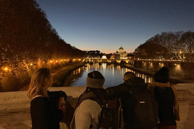 Rome by Night E-Bike Tour With Pizza Option - Key Points