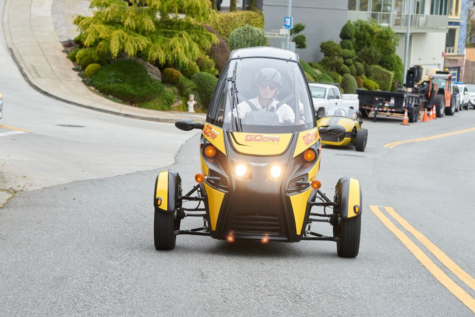 San Francisco: Electric Gocar Tour Over Golden Gate Bridge - Key Points