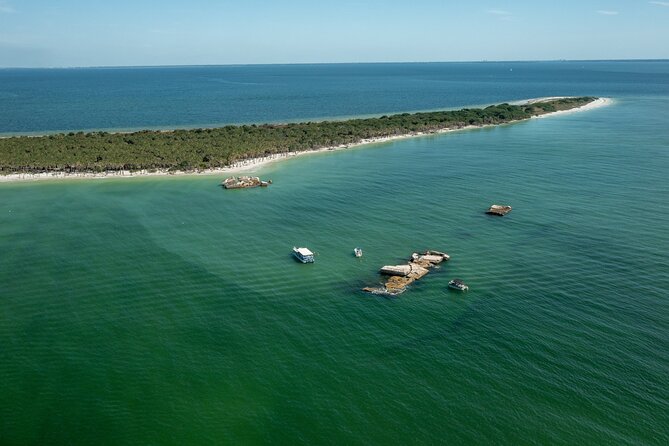 Shell Key Ferry From Ft. Desoto Boat Ramp in Tierra Verde, FL - Key Points