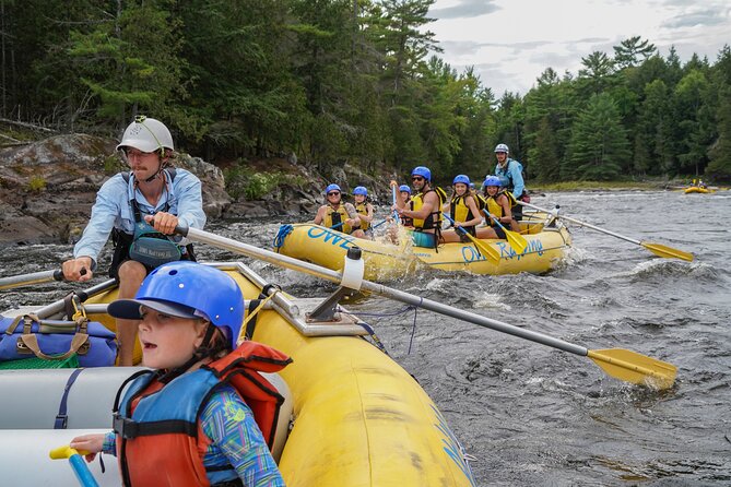 Soft Adventure Rafting on the Ottawa River - Key Points