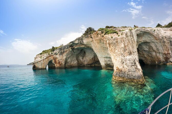 Zakynthos Half Day Tour Shipwreck Beach Blue Caves by Small Boat - Key Points