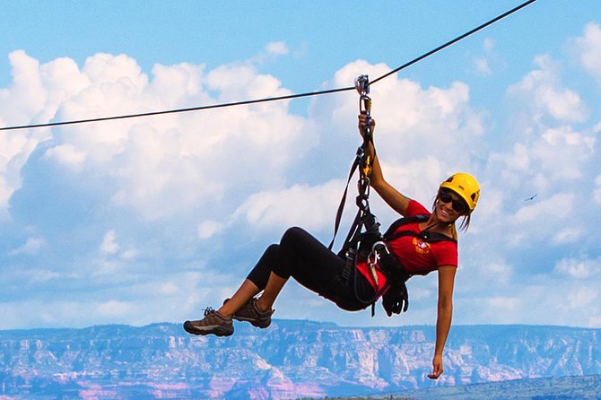 Zip Line Tour at Out of Africa Wildlife Park in Sedona,Camp Verde - Key Points